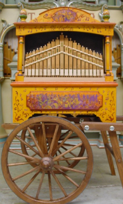 Baladin painted on cart