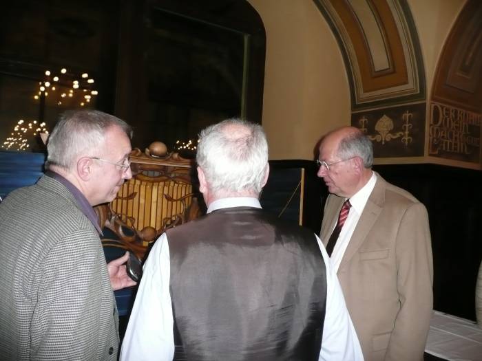 Leipzig, concert au Rathauskeller, 