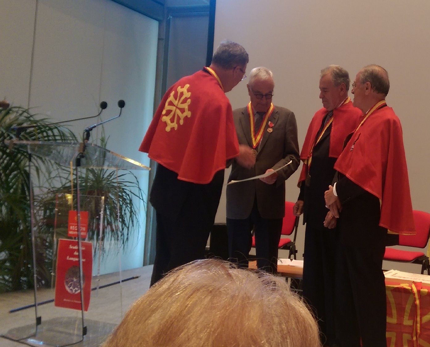 academie du languedoc intronisation philippe crasse president malvy